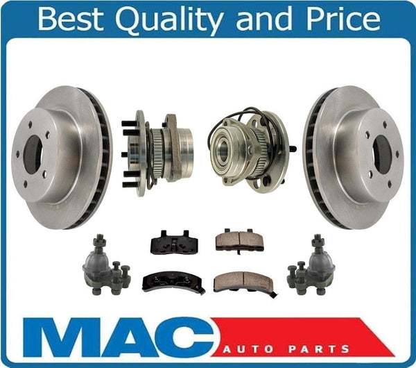 Almohadillas de rotores para bujes, junta de bola para tracción total 4x4, 90-94, Chevrolet Astro Van 4x4