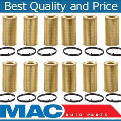 12  Oil Filter for 05-09 Audi A4 / 06-08 A3 2.0L 12 Pack