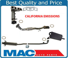 Full Exhaust System For Toyota Camry 03-05 2.4L With California Emissions ONLY!