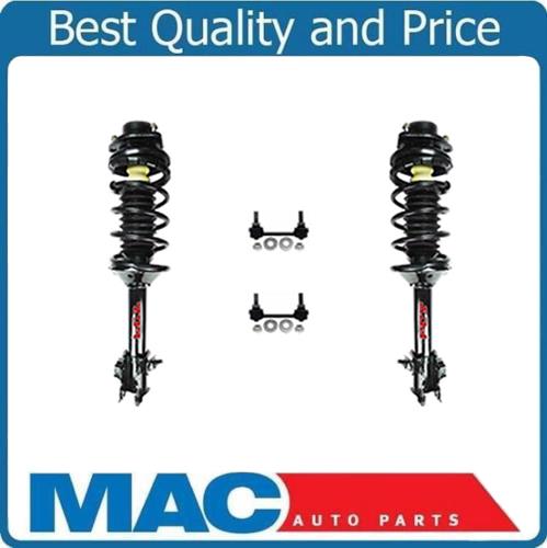 (2) REAR Spring Strut Assembly With Sway Bar Links for 2000-2001 Altima 2.4L