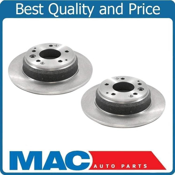 100% Brand New Rear Left & Right Disc Brake Rotors for Acura 3.5 RL 96-98