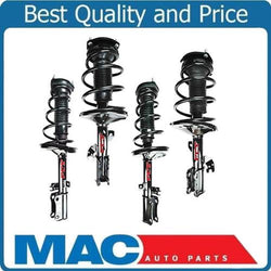 (4) FRONT & REAR Quick Spring Strut & Mount 11701 11702 15341 15342