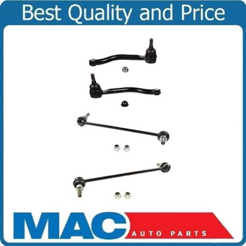 (2) Outer Tie Rod (2) Sway Bar Links Chassis Kit 4Pc for 07-12 Altima