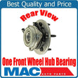 (1) FRONT Wheel Bearing & Hub for 4 Wheel Drv 4W ABS 5Std 97-99 F150