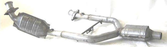Catalytic Converter Y Pipe For 1993-1996 Lincoln Mark VIII 4.6L Single Outlet