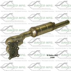 Davico 49 States Exc California 13086 6 BOLT Catalytic Converter With Gasket