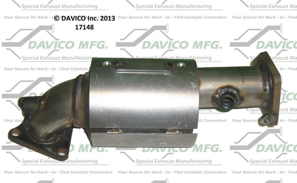 2005 Accord 3.0L Hybrid Rear Firewall Side Catalytic Converter W Gaskets 17148