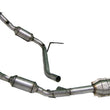 Fits 2003-2005 Lincoln Aviator Left & RIght Catalytic Converter Y Pipe 2Pc