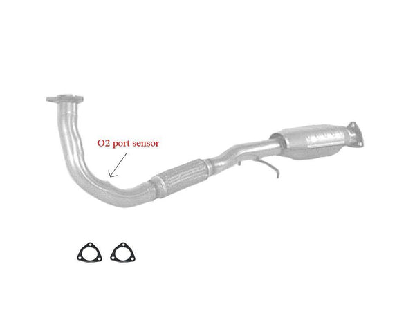 Saturn 1.9L Engine Pipe Catalytic Converter California Emission Must Call Check