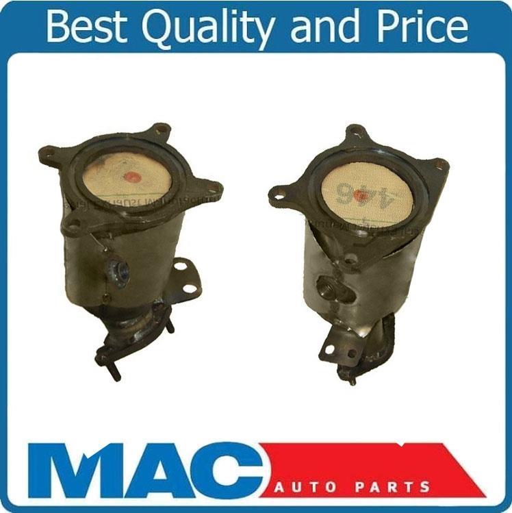 Front Catalytic Converters Firewall & Radiator Side For Ford Edge MKX 2007-2009