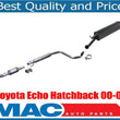 New Catalytic Converter & Extension Pipe Muffler for Toyota Echo Hatchback 00-05