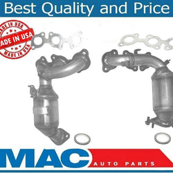 Left & Right Manifold Catalytic Converter Made In Usa 02-06 Toyota Camry 3.0L