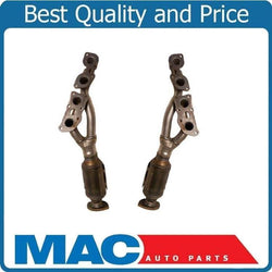 Fits 2007-2015 Lexus LS460 (2) Front Left & Right Manifold Catalytic Converter