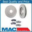 (2) Premium 55036 Disc Brake Rotor With CD699 Ceramic Front Pads