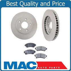 (2) Premium 55036 Disc Brake Rotor With CD699 Ceramic Front Pads