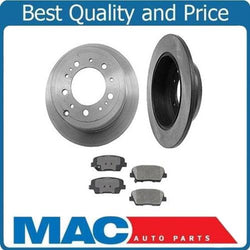 (2) Rear Brake Rotors & Ceramic Pads Fits 2006 Kia Sedona Van 31430 CD954