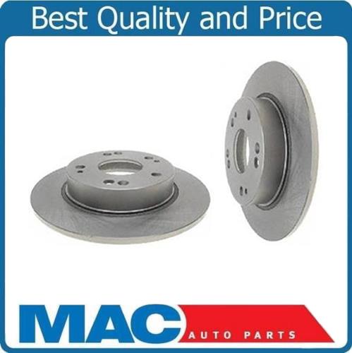 (2) Rear Disc Brake Rotor New