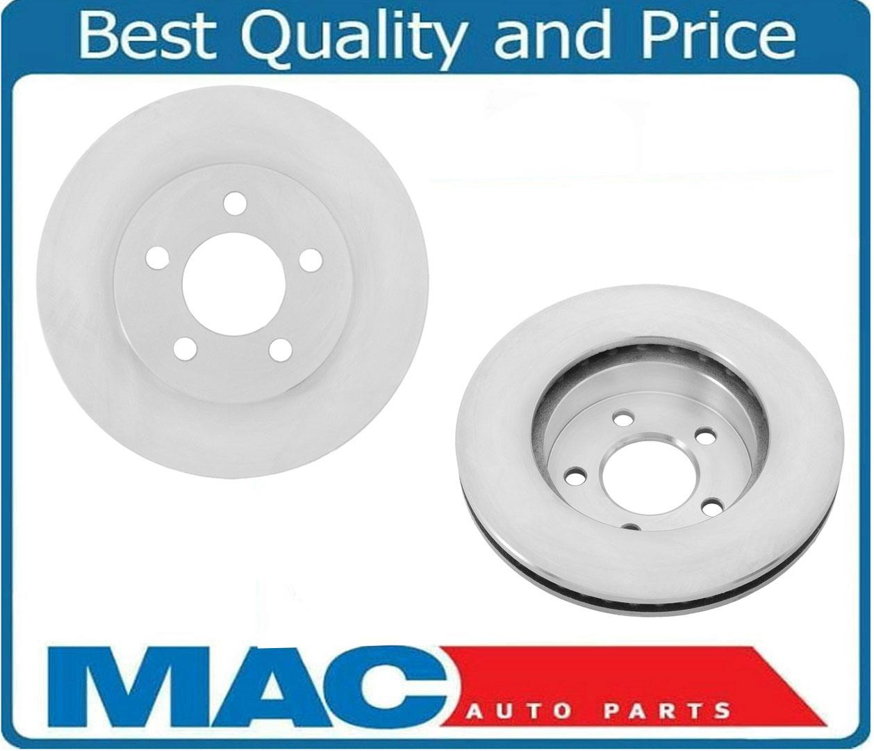 (2) Front Left & Right Disc Brake Rotor For Jeep Liberty 2002-2007