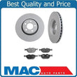 00-2002 E430 4 Matic (2) Front Brake Rotors & Brake Pads