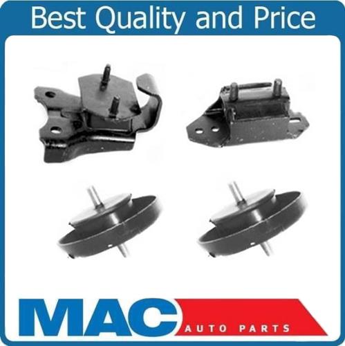 Fits 1979-1985 Mazda RX7 1.1L Transmission & Engine Motor Mount 4pc Kit