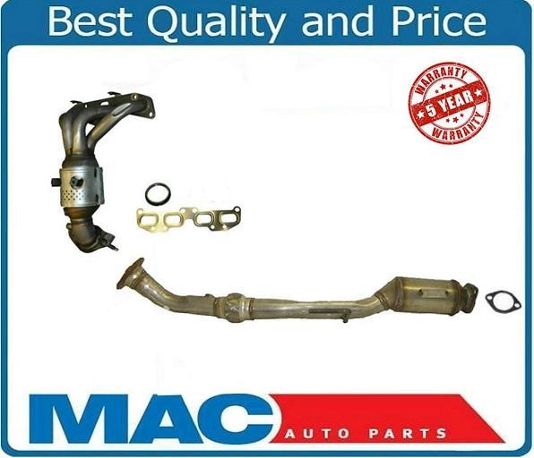 Front Manifold and Rear MADE IN USA Converters for Nissan Altima 2.5L 02-04
