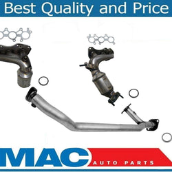 Convertidores delanteros y traseros en Y para Toyota Sienna 2007-2010 con tracción delantera