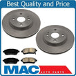 100% New Front Brakes Disc Rotors Ceramic Pads 3pc for Mazda 2 11-15