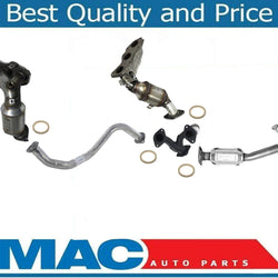 Front & Rear Catalytic Converter With Front Pipes For Toyota Rav4 V6 3.5L 06-12