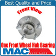 ONE  Front Hub and Bearing fits for Volvo S40 V50 05-11 C30 07-13