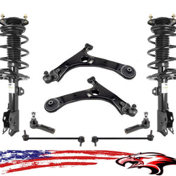 Front Complete Struts Control Arms Tie Rods & Links For Toyota Corolla 14-2019