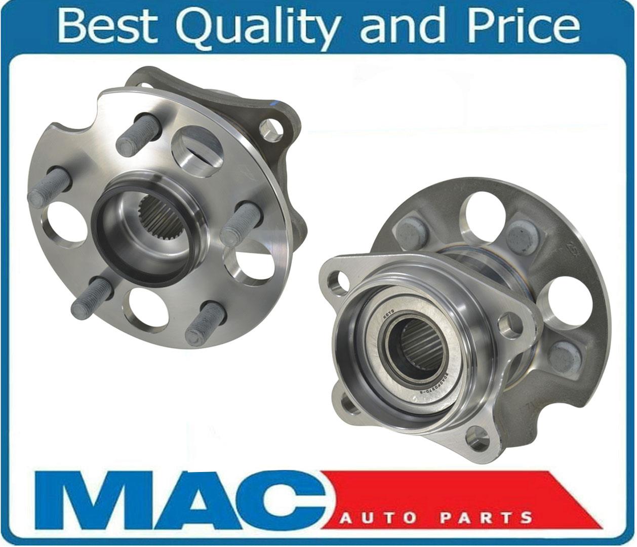 Conjunto de cubo de rodamiento de rueda trasera izquierda y derecha para Sienna All Wheel Drive 11-18