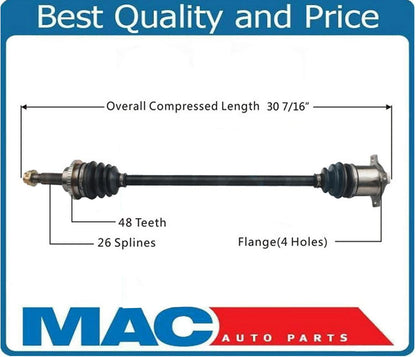 Rear Left OR Right C/V Axle Shaft Assembly fits Sienna All Wheel Drive 11-18