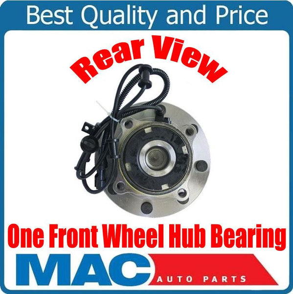 ONE 100% New Wheel Bearing Hub Assembly Rear Wheel Drive 99-04 F250 Super Duty