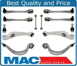 Front Control Arms 12Pcs Kit fits for 08 to production date 11/02/09 A5 Quattro