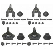 Kit de chasis de 4 piezas con juntas esféricas superiores e inferiores para Nissan Pathfinder 87-97