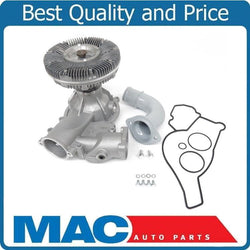 Para Ford F350 Pick Up 96-97 7.3L Turbo Diesel Nueva bomba de agua probada y embrague de ventilador
