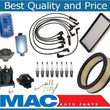 For 95 4.3L Blazer S10 With Straight Dist Cap Boots New Spark Plug Wire Set 16Pc