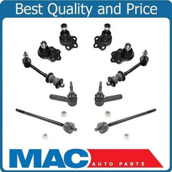 00-03 Durango 00-04 Dakota 2 Wheel Dr (4) Lower & Upper Ball Joints 10Pc Kit