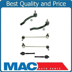 01-05 MDX 03-05 PILOT 6Pc Inn & Outer Tie Rod Frt Sway Bar Link Kit