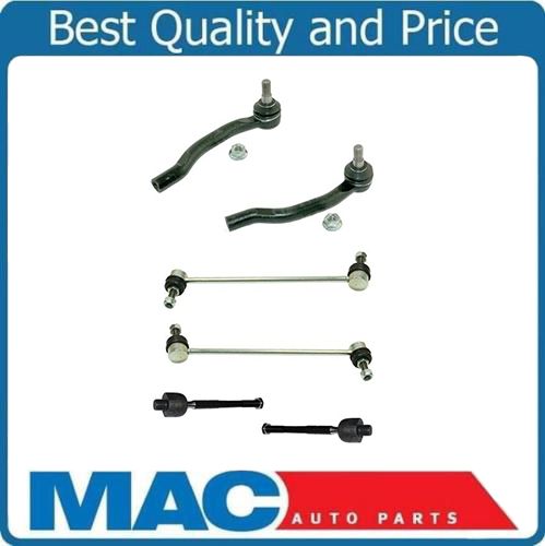 01-05 MDX 03-05 PILOT 6Pc Inn & Outer Tie Rod Frt Sway Bar Link Kit