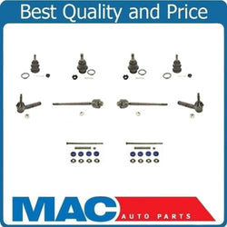 03-08 Express & Savana 1500 10Pc Chassis Kit Ball Joints Tie Rods Sway Bar Links