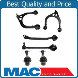 05-10 Charger Magnum 300 Upp Low Control Arms 6Pc Kit Lower Ball Joints No 6.1L