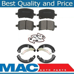 Ceramic Brake Pads Springs Shoes For 2006-2009 Chevrolet Chevy HHR