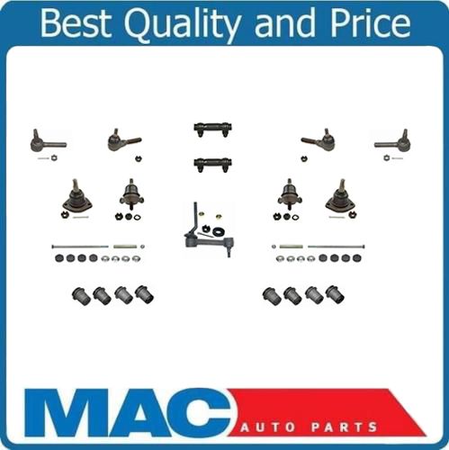 1963 to 1982 Chevrolet Corvette Ball Joints Tie Rods Bushings 17Pc KIT FPD BRAND