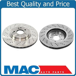 Front 330MM Brake Rotors for Mercedes-Benz C230 03-07 CLK350 06-09 SLK350 05-11