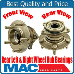 New Rear Left and Right Wheel Hub Bearings for Mazda CX7 All Wheel Drive 07-12