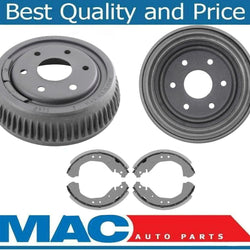 With 6 Lugs & 10 Inch Rear Brake Drums W/ Brake Shoes fits 95-00 Chevrolet Tahoe