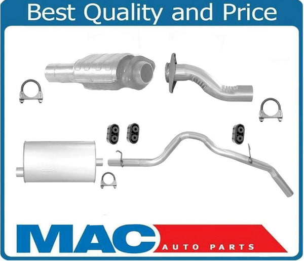 Fits 92-94 Chevrolet & GMC S10 Blazer 4 Door 4.3L Muffler and Converter Exhaust