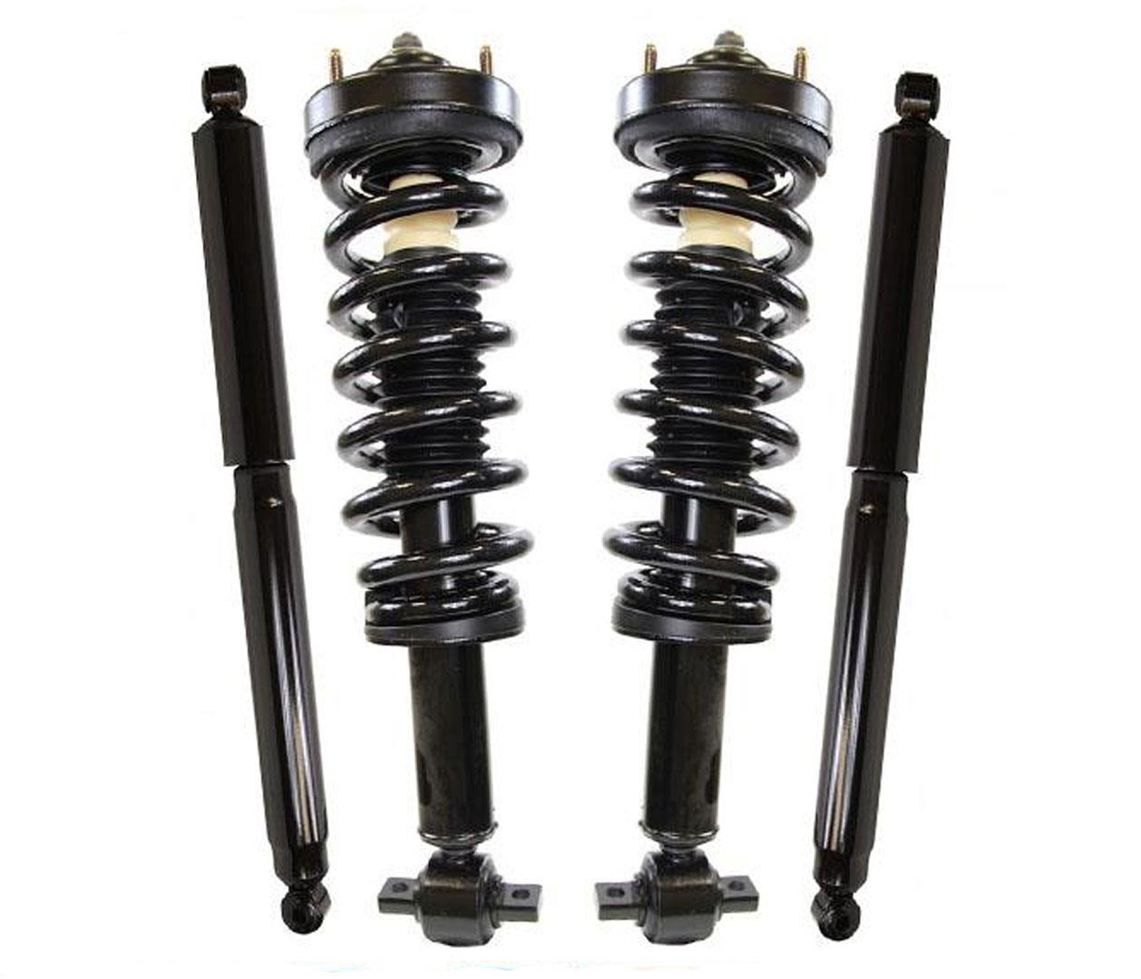 Front Coil Spring Struts + Rear OE Style Shocks For 4 Wheel Drive 4x4 2014 F150