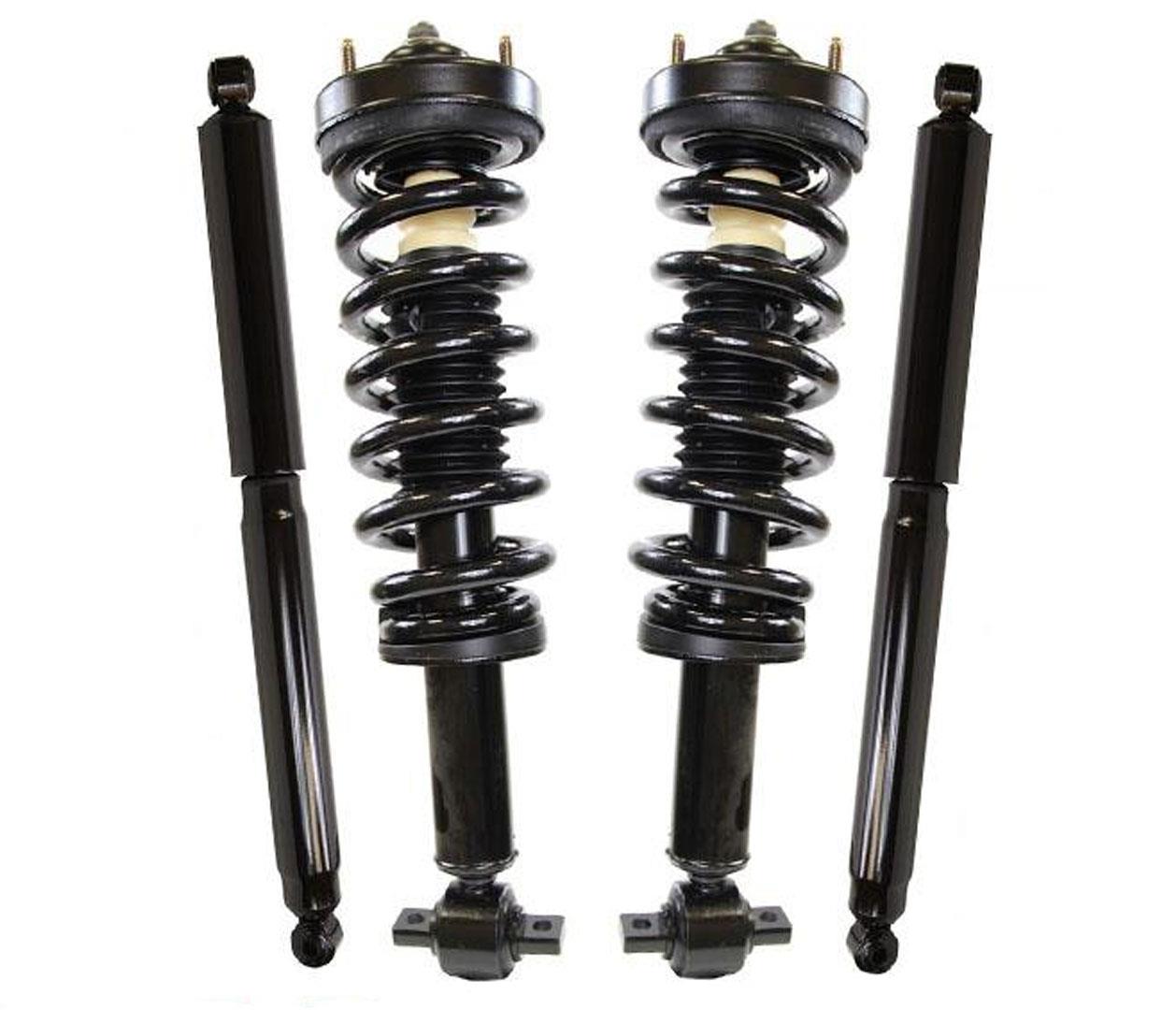 Front Coil Spring Struts & Rear Shocks For 4 Wheel Drive 2014 Ford F150 XL XLT